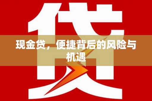 凉城现金贷，便捷背后的风险与机遇