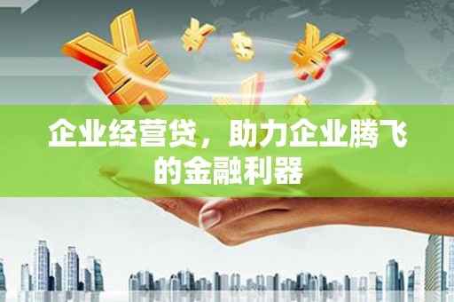 凉城企业经营贷，助力企业腾飞的金融利器