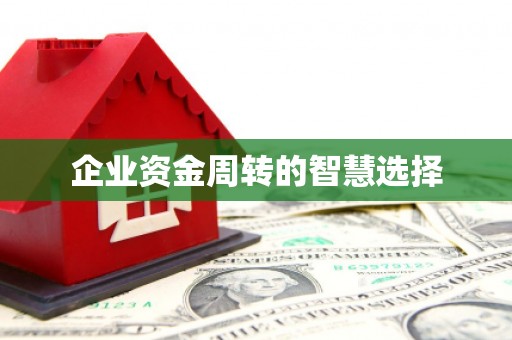 凉城企业资金周转的智慧选择