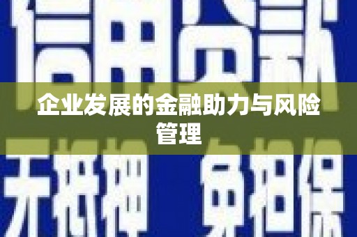 凉城企业发展的金融助力与风险管理