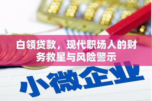 凉城白领贷款，现代职场人的财务救星与风险警示