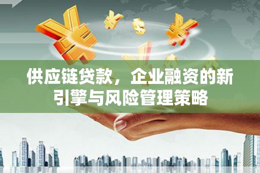 凉城供应链贷款，企业融资的新引擎与风险管理策略