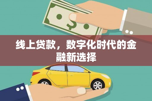 凉城线上贷款，数字化时代的金融新选择