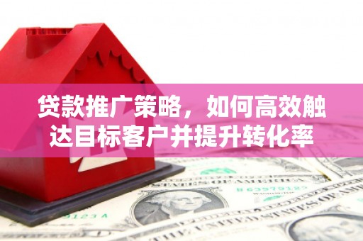 凉城贷款推广策略，如何高效触达目标客户并提升转化率