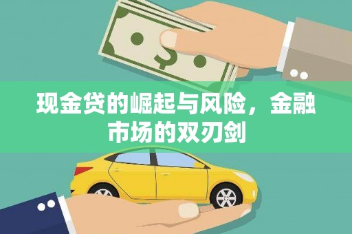 凉城现金贷的崛起与风险，金融市场的双刃剑