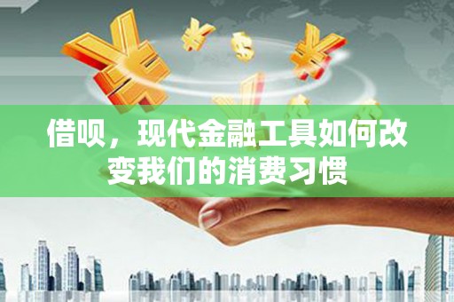 凉城借呗，现代金融工具如何改变我们的消费习惯