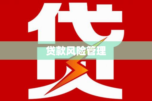 凉城贷款风险管理