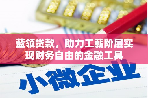 凉城蓝领贷款，助力工薪阶层实现财务自由的金融工具