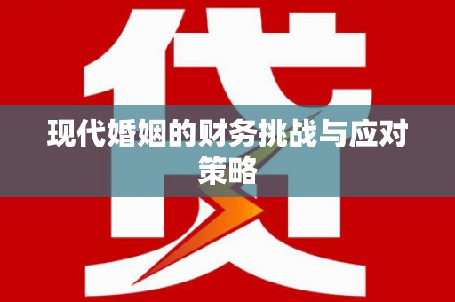 凉城现代婚姻的财务挑战与应对策略